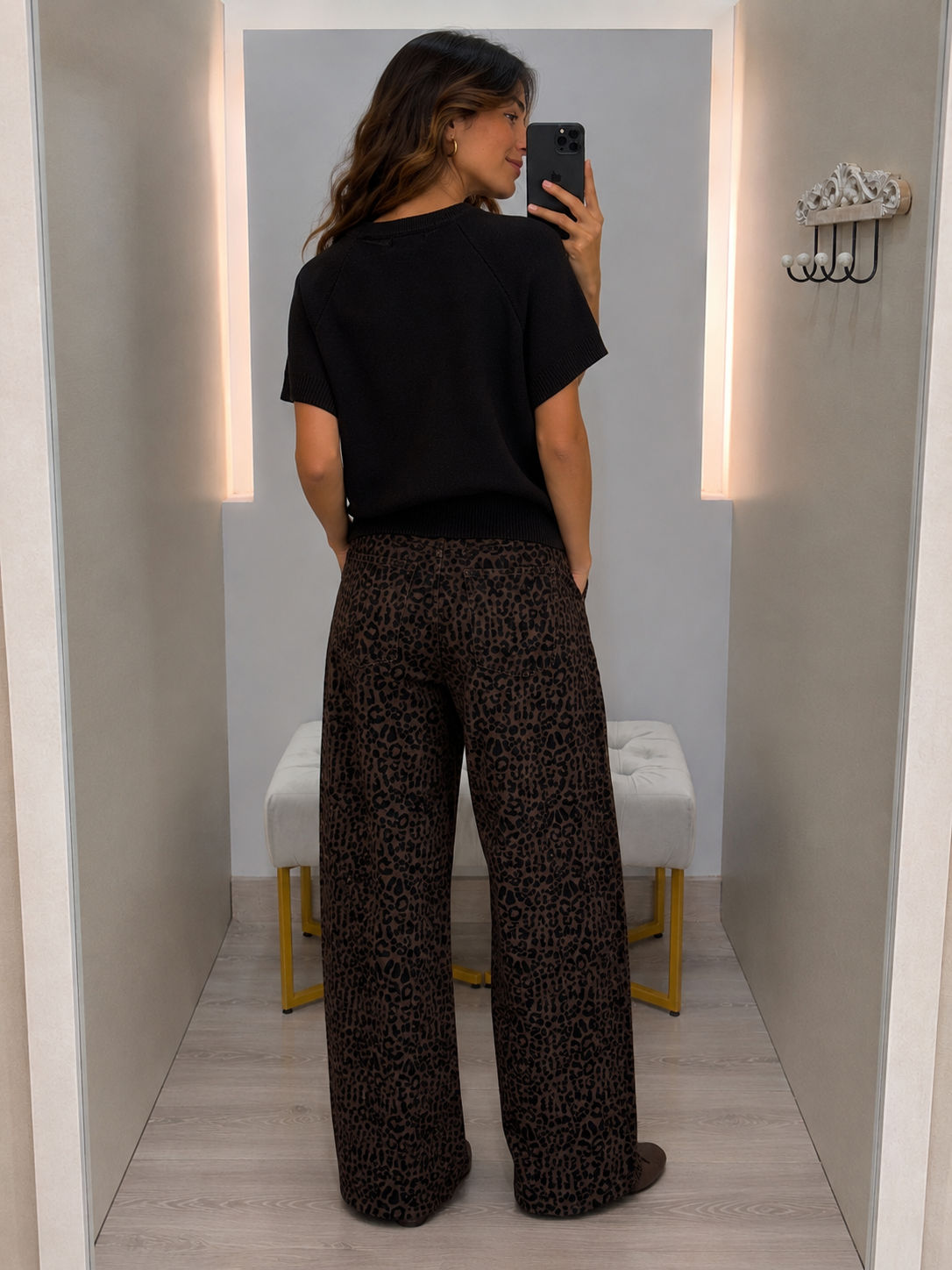 Pantalón Mom Fit Print