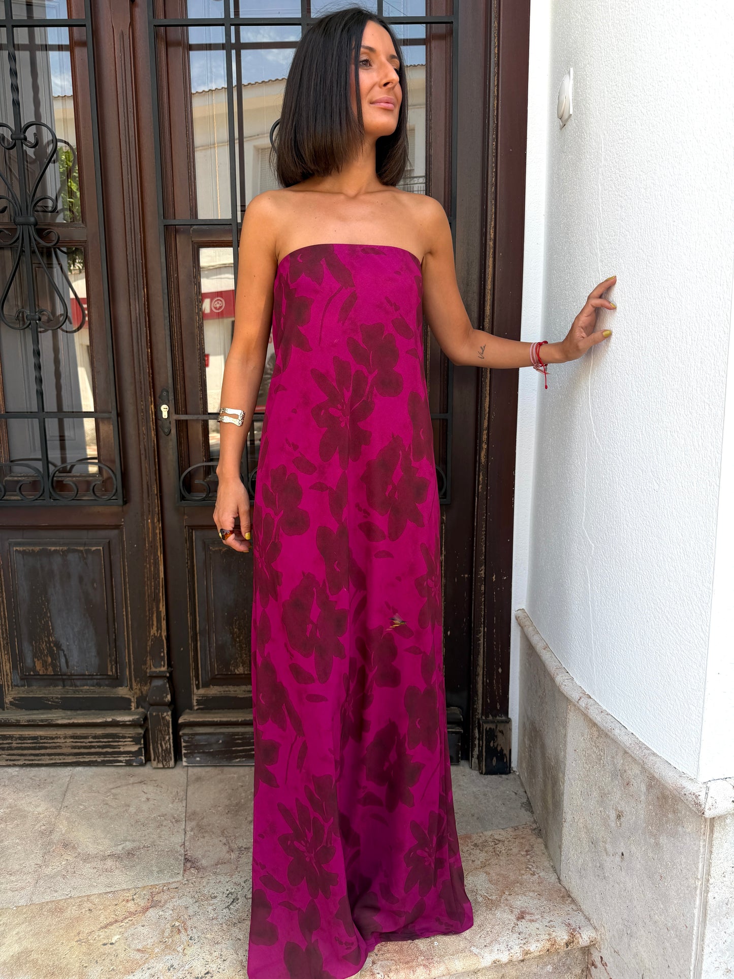 Vestido Flor Buganvilla