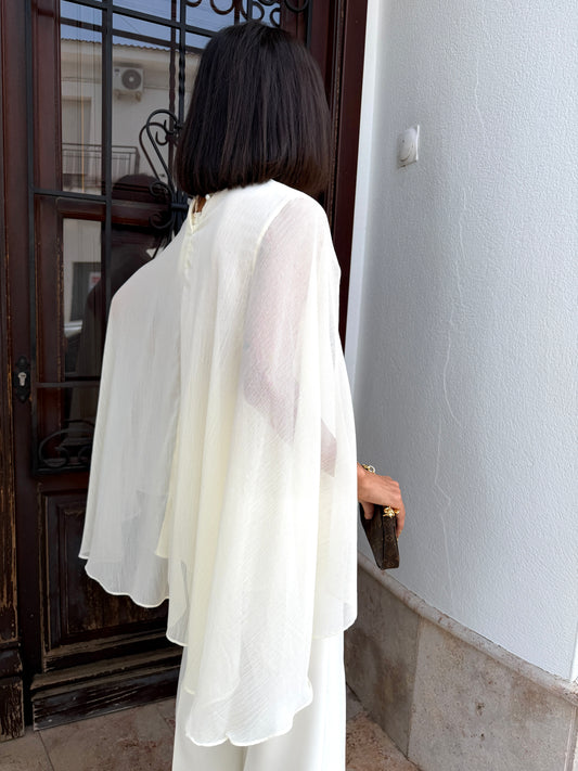 Blusa Gasa Capa