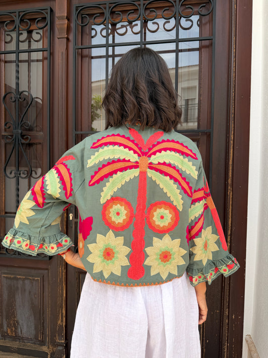 Blusa Palm Verde