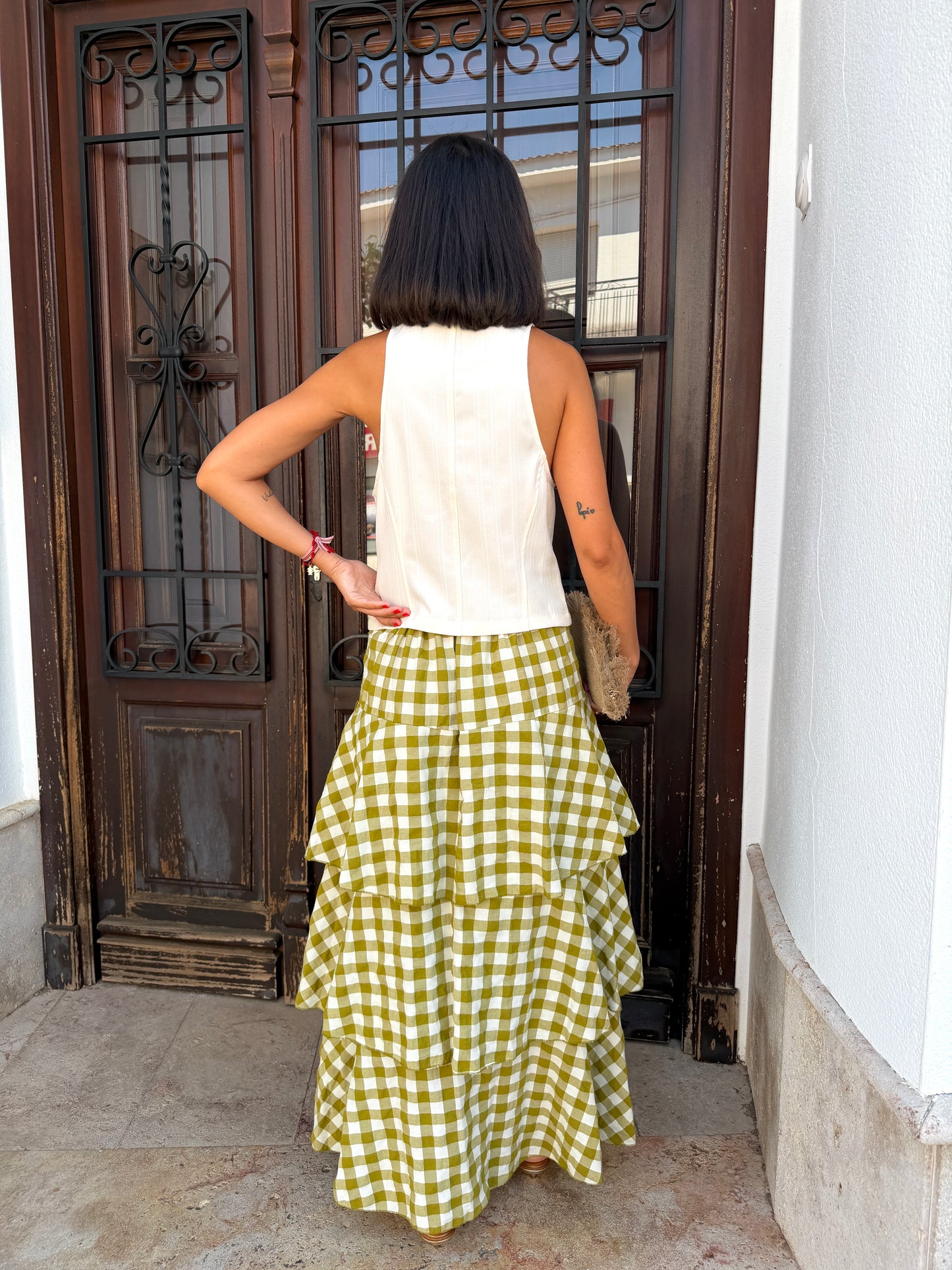 Falda Cuadros Vichy