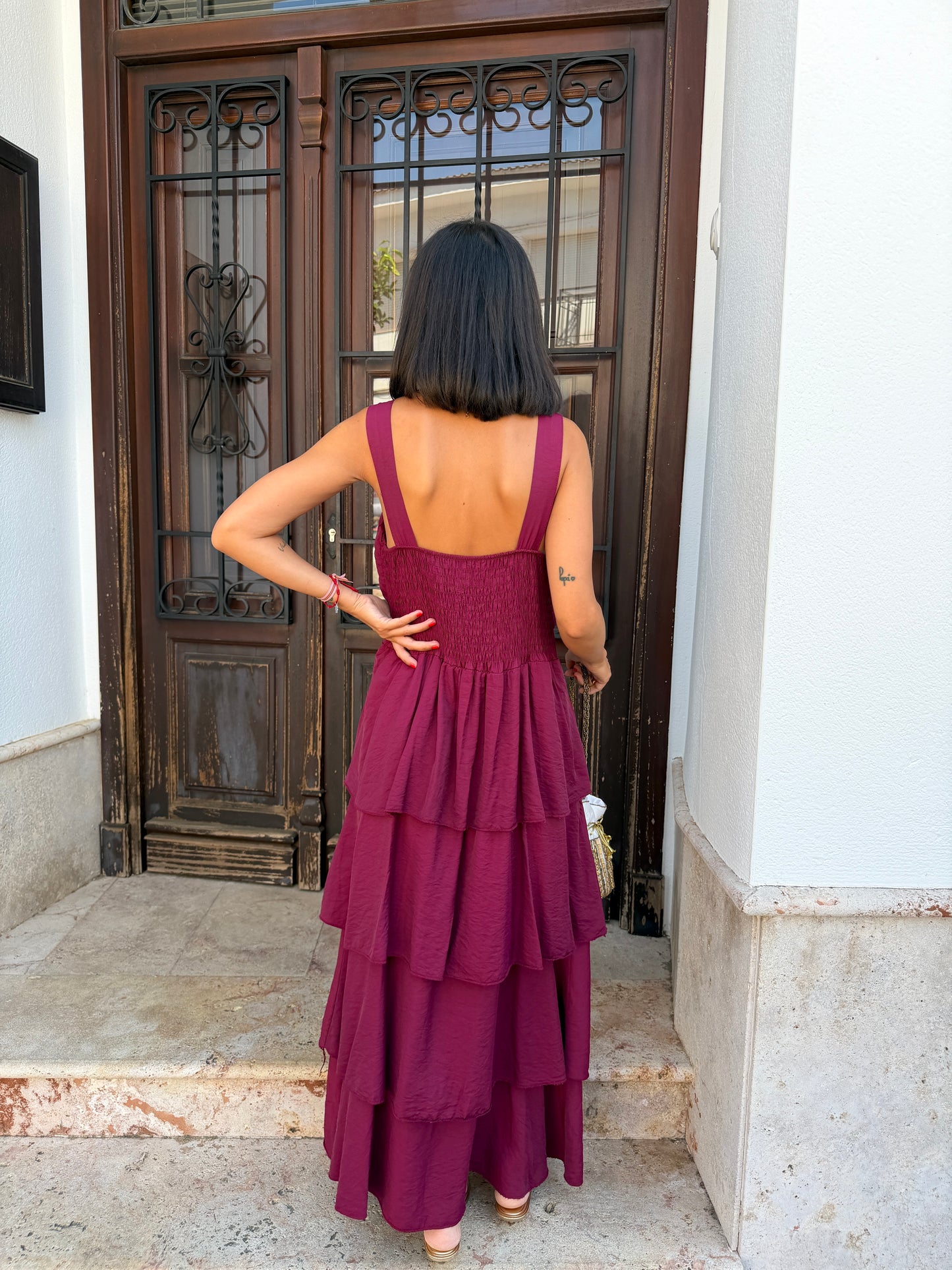 Vestido Menorca Volante