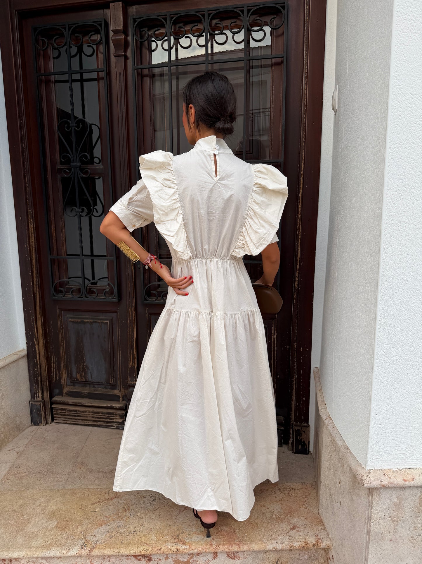 Vestido Leticia Beige