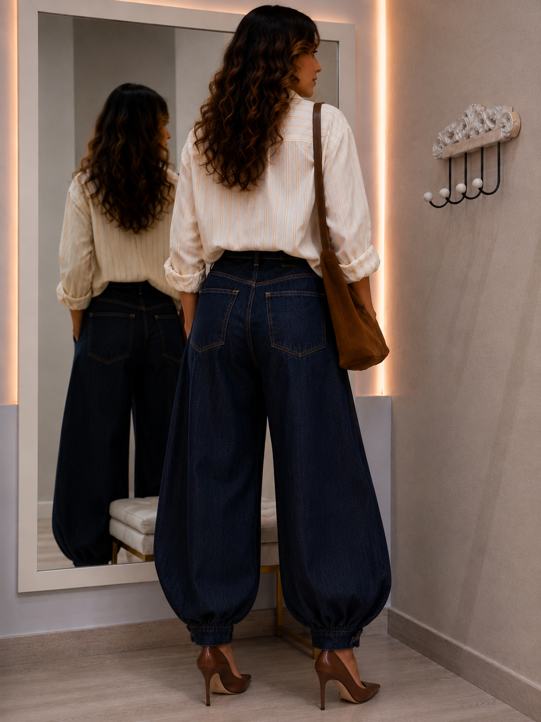 Pantalón Vaquero Bombacho