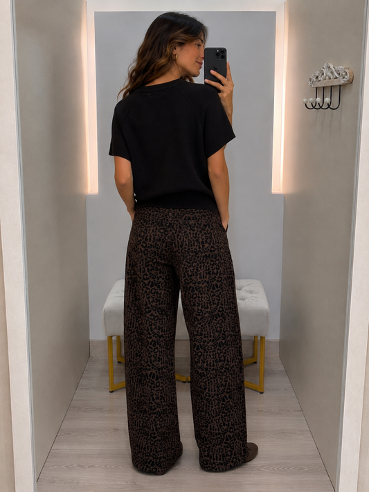 Pantalón Mom Fit Print