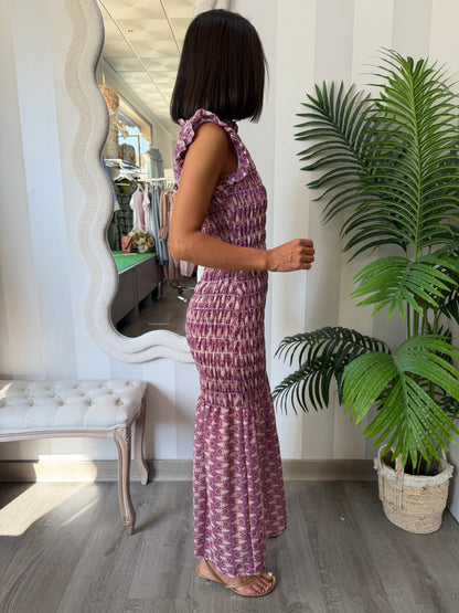 Vestido nido de abeja