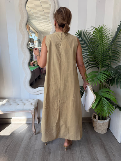 Vestido beige
