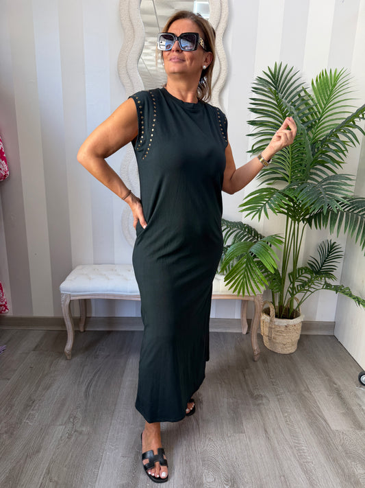 Vestido tachas