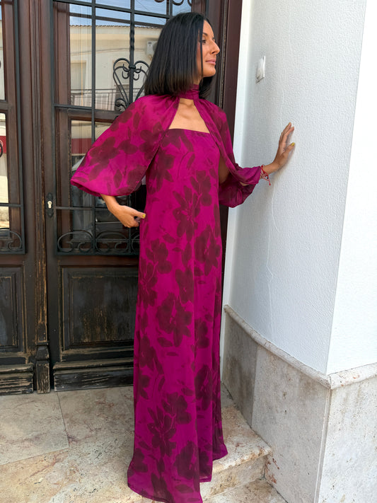 Vestido Flor Buganvilla