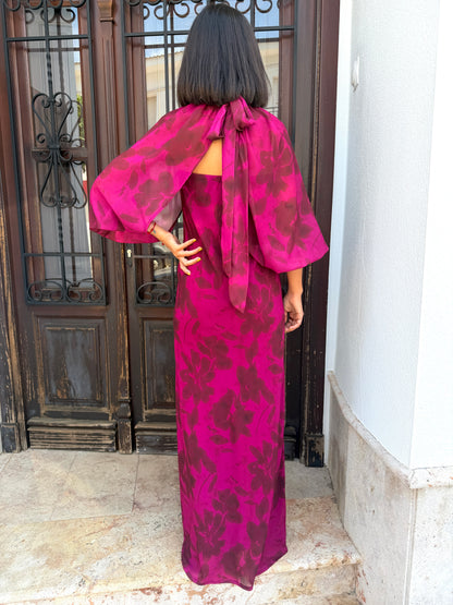 Vestido Flor Buganvilla