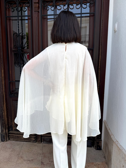 Blusa Gasa Capa