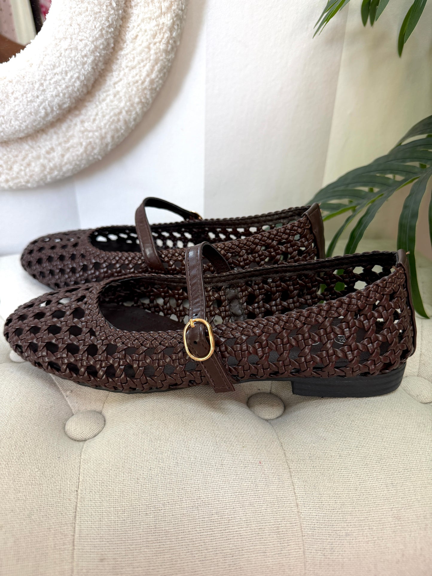 Sandalias merceditas chocolate