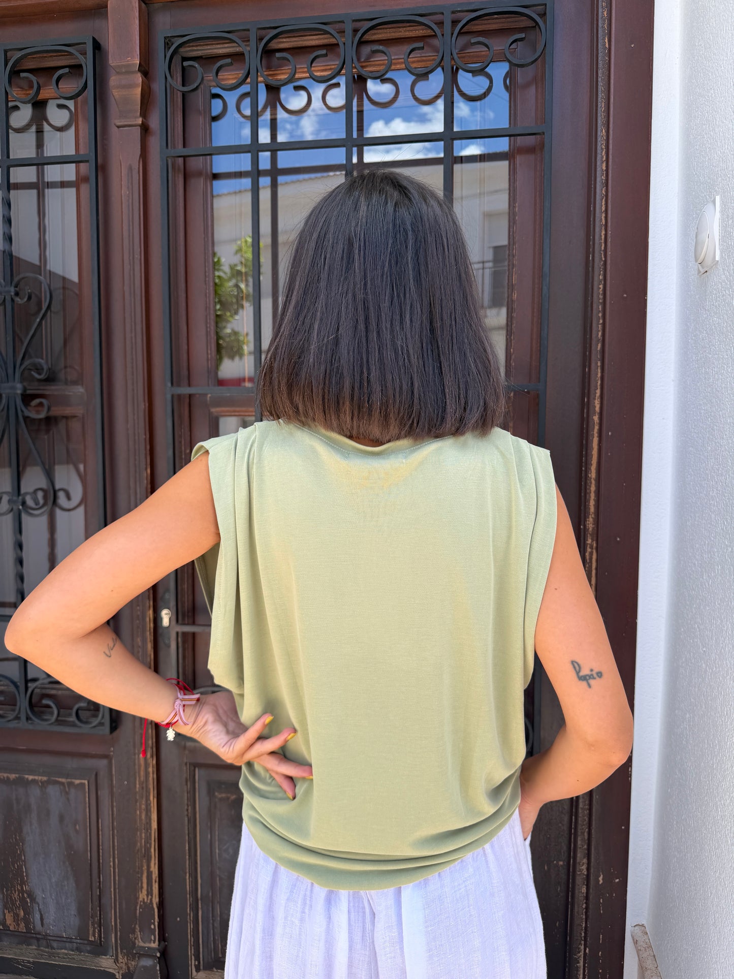 Camiseta Licra Verde