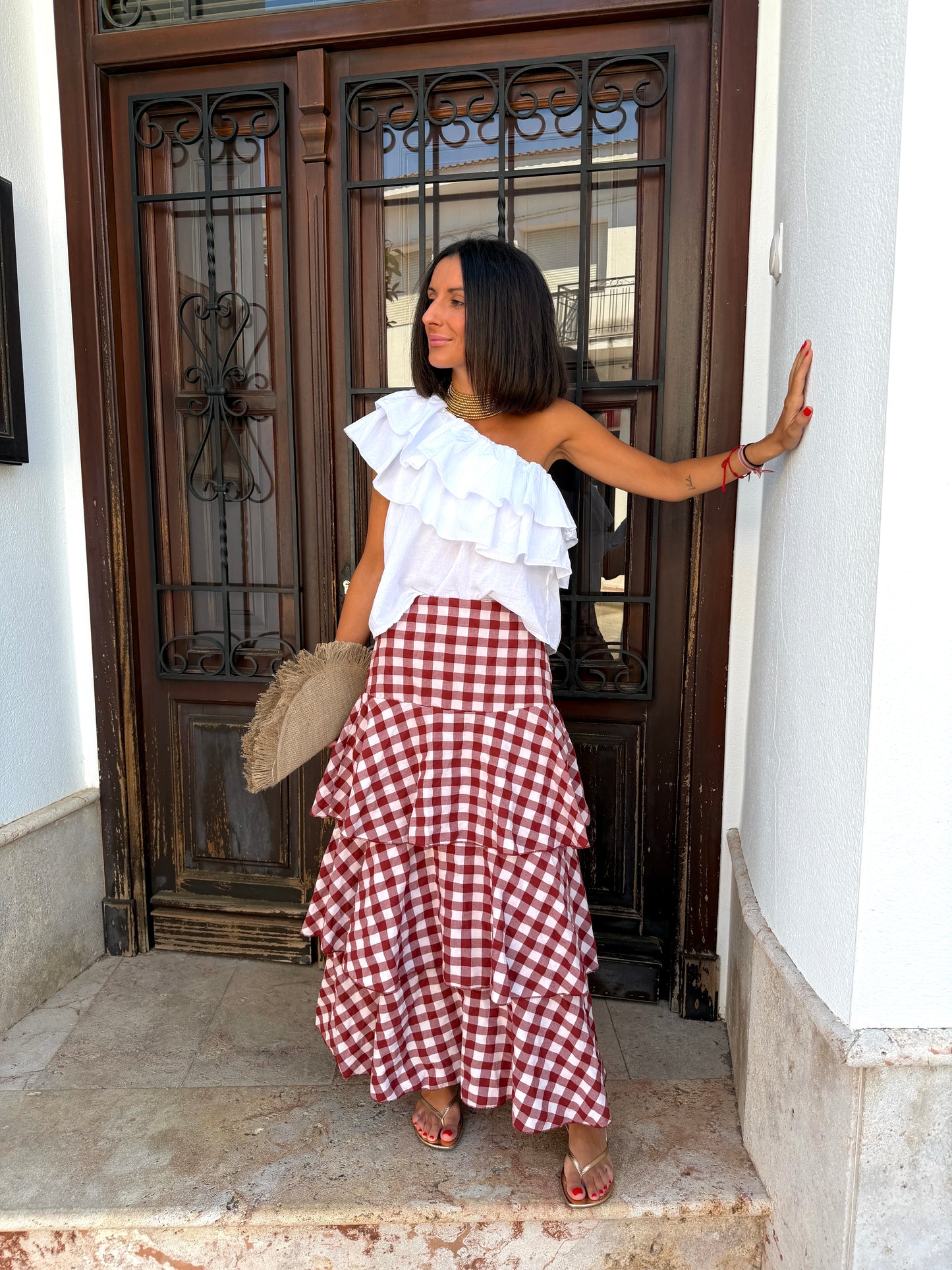 Falda Cuadros Vichy