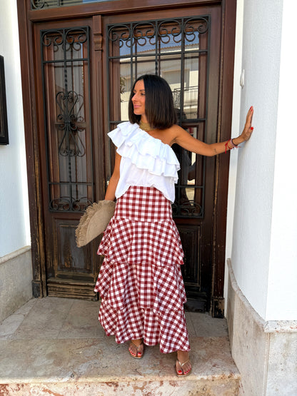 Falda Cuadros Vichy
