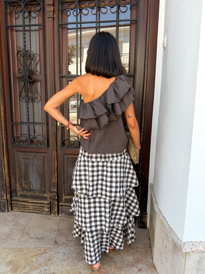 Falda Cuadros Vichy