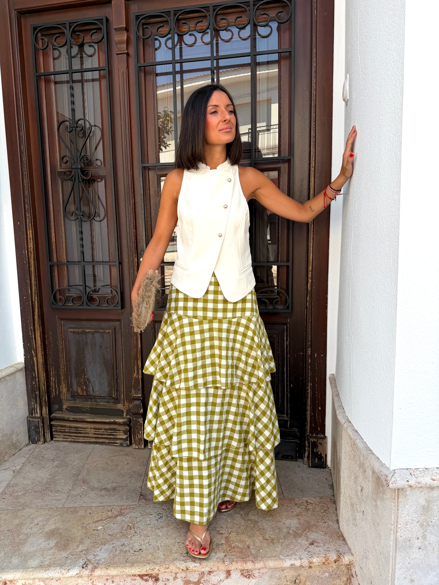 Falda Cuadros Vichy