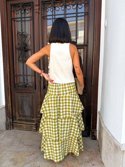 Falda Cuadros Vichy