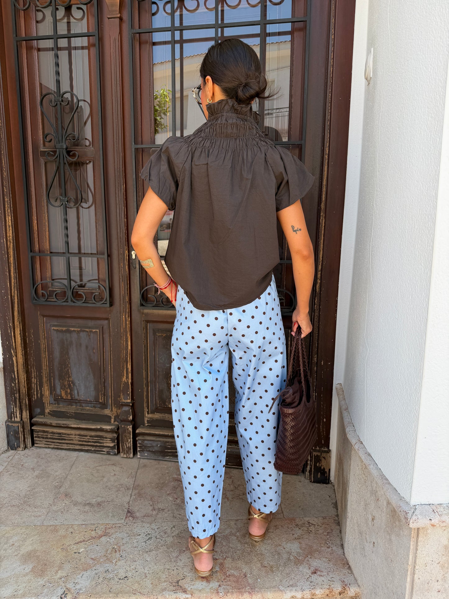 Pantalón Lunares Azul
