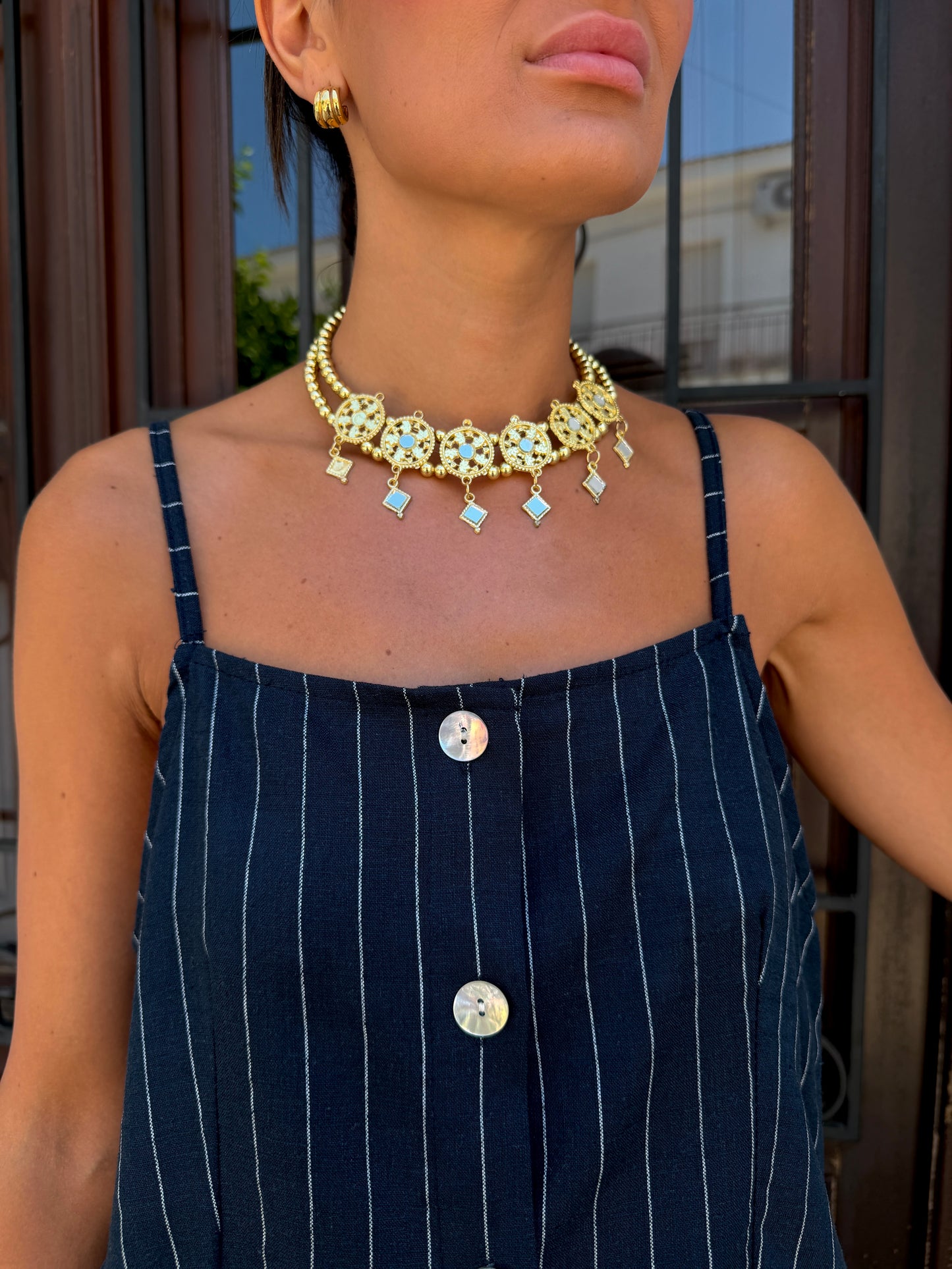 Choker Dorado