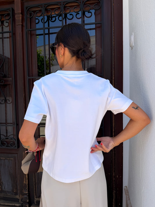 Camiseta Básica Blanca
