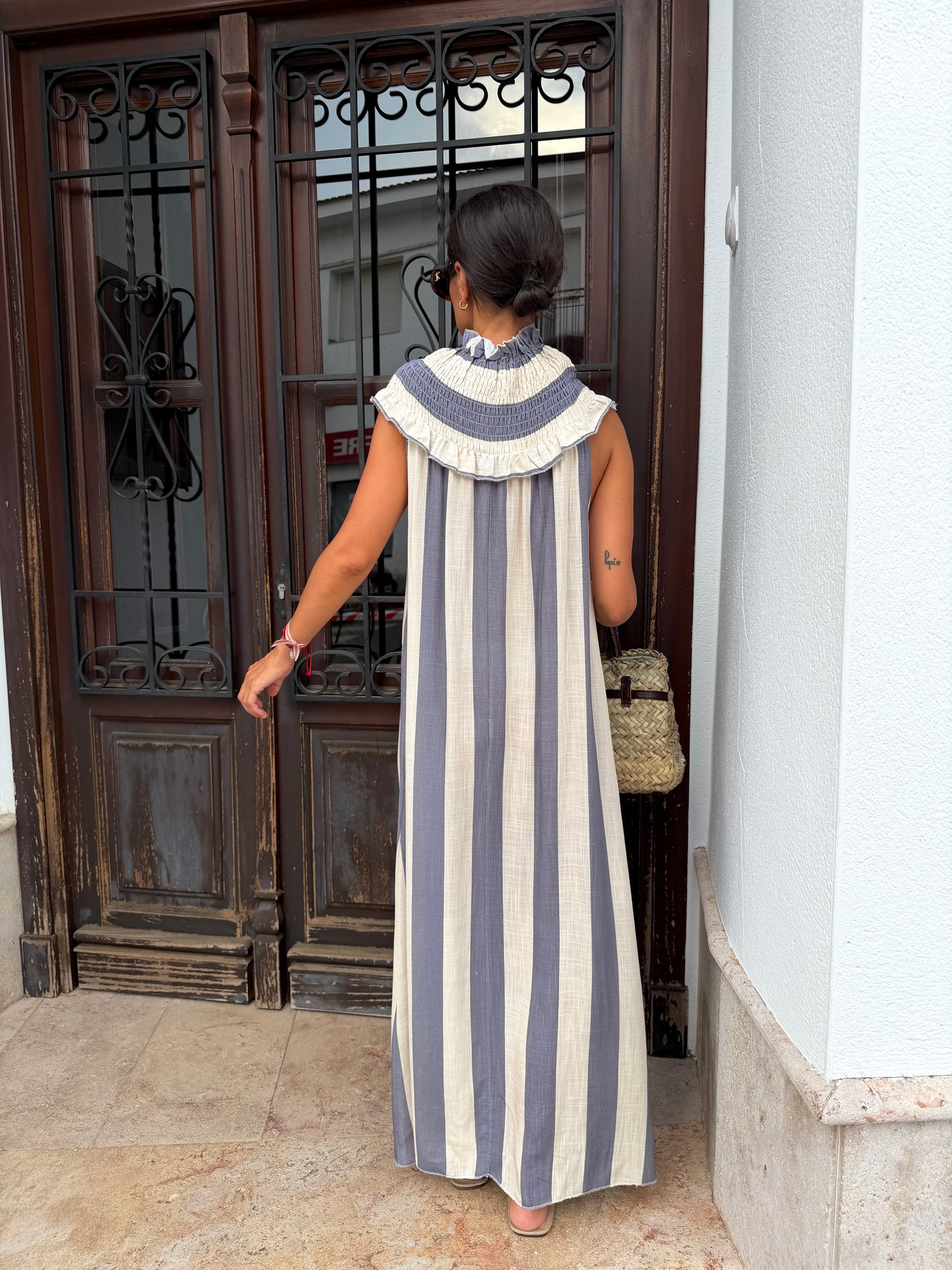 Vestido Cuello Bebé