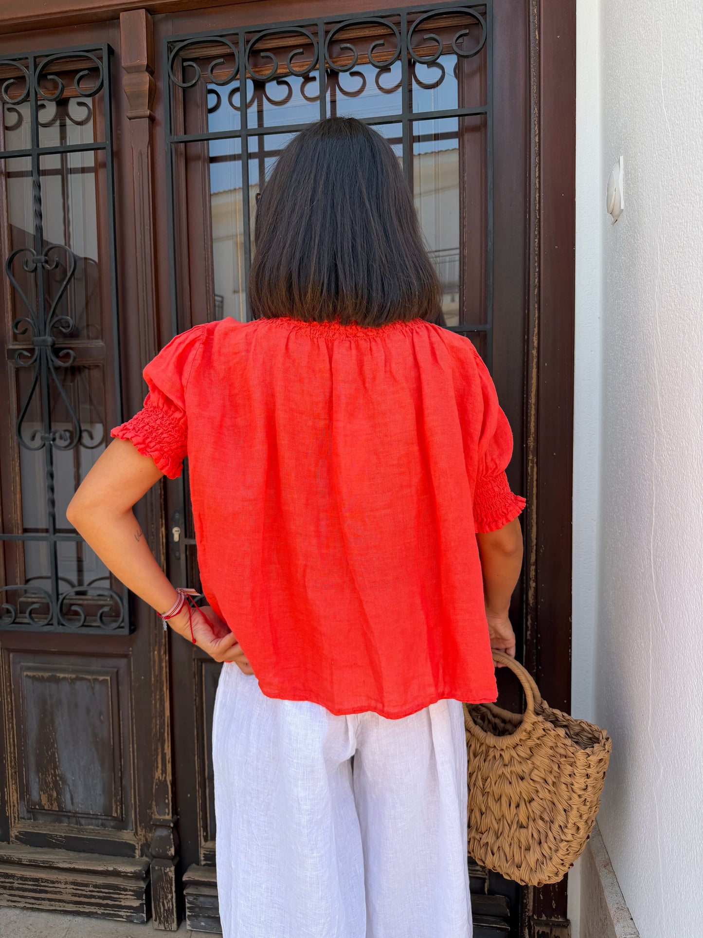 Blusa Cervantina Lino