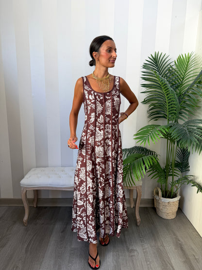 Vestido Elma Choco