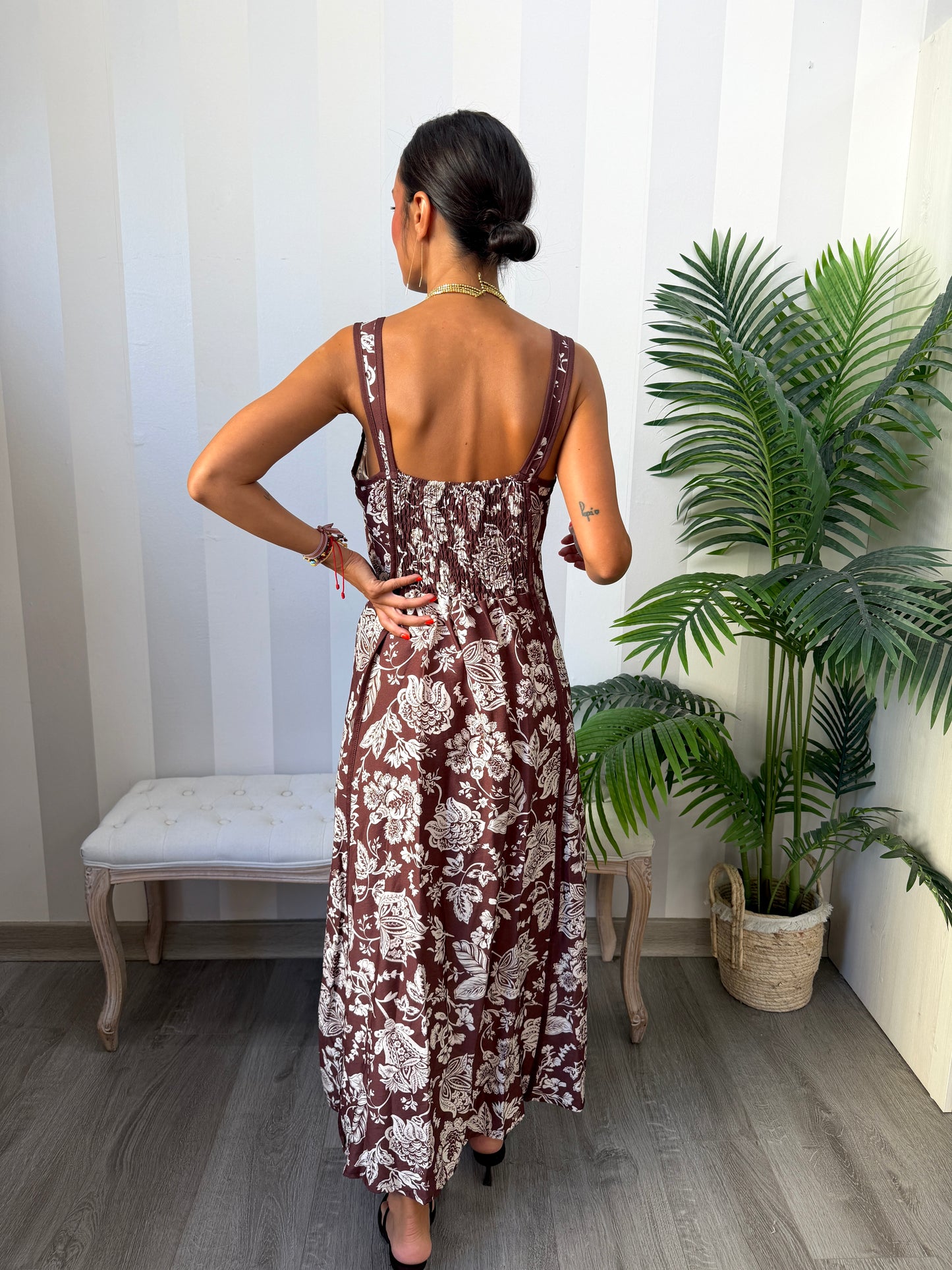 Vestido Elma Choco