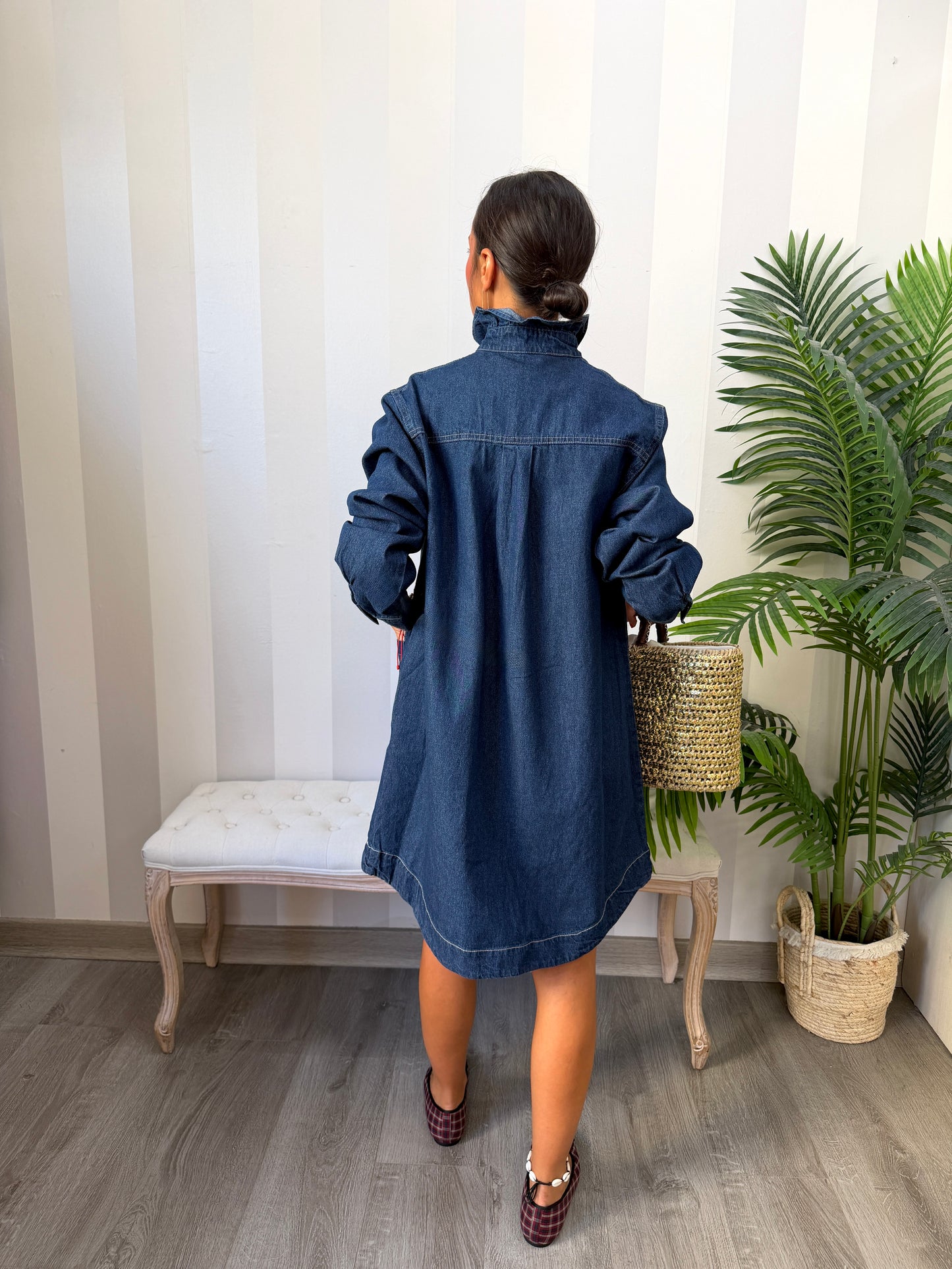 Vestido Vaquero Corto