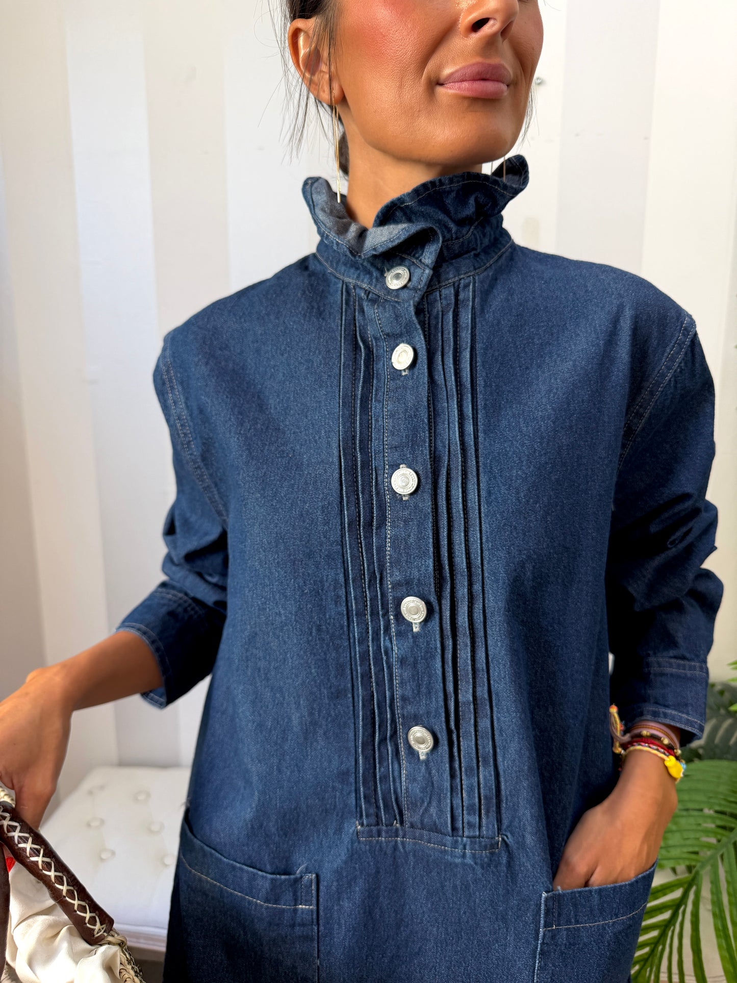Vestido Vaquero Corto